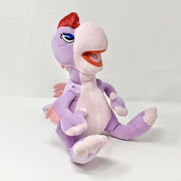 Rare Land Before Time Ruby Dinosaur Plush HTF RARE 9” Universal - Picture 3 of 10
